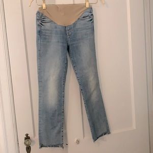 Mother maternity jeans with Pea in a Pod